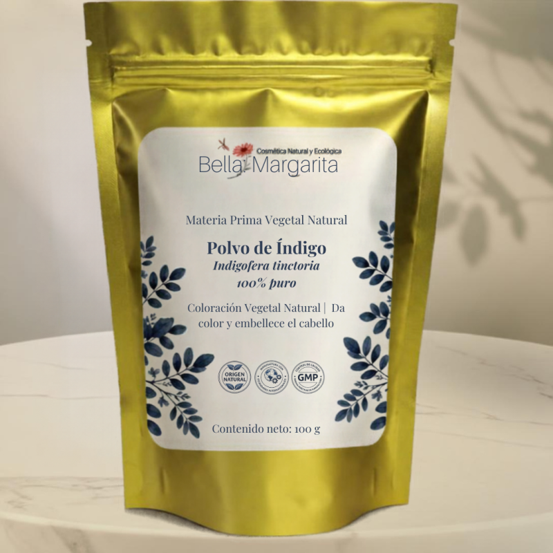 Paquete de índigo en polvo para teñir el cabello 100g