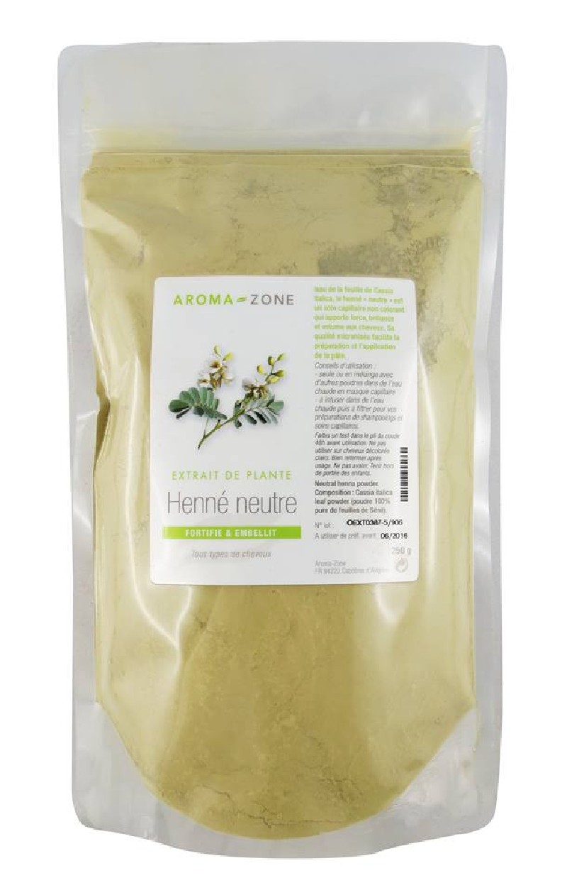 Cassia Henna Neutra Ecológica 250gr