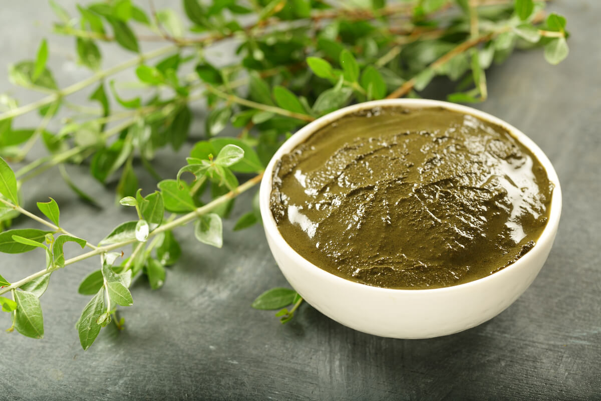 Cassis o Henna neutra preparada